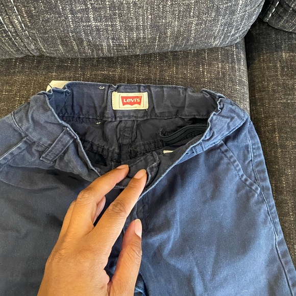 Levi’s Cotton Navy Shorts, boys size 7 - Picture 2 of 6